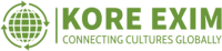 kore exim high resolution logo color on transparent background x